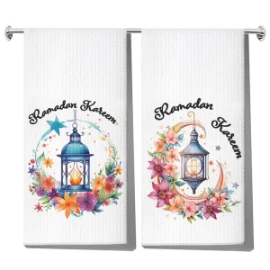 2pcs Ramadan Kitchen Towel Set