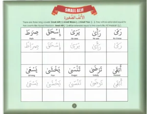 Learn Arabic Writing with Rules of Tajweed