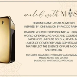 Attar Al Milyun // 1M pacco rabanne-