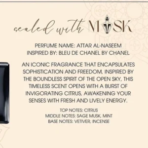 Attar Al Naseem // Chanel Bleu- Men