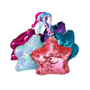 Flippable Sequins My Bedtime Dua Keyring (Desi Doll)