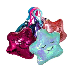 Flippable Sequins My Bedtime Dua Keyring (Desi Doll)