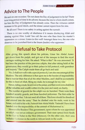 Golden Stories of Umar ibn Abdul Azeez