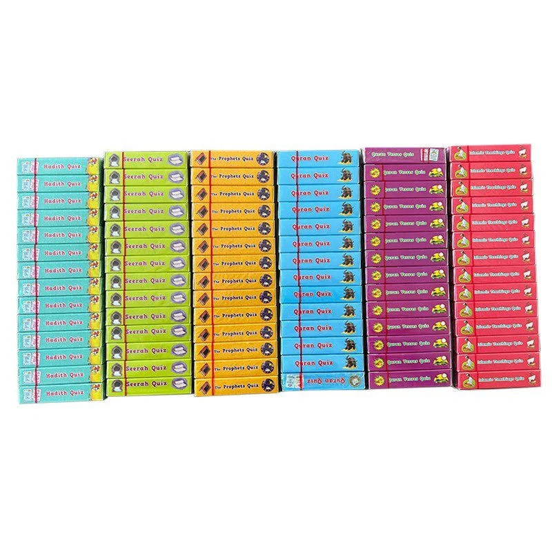 Goodword Islamic Quiz Cards: Facts & Trivia for Curious Minds (6 cases containing 84 quiz card set)