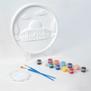 Paint a Mosque Plaster Painting Kit (Kaaba)