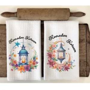 2pcs Ramadan Kitchen Towel Set