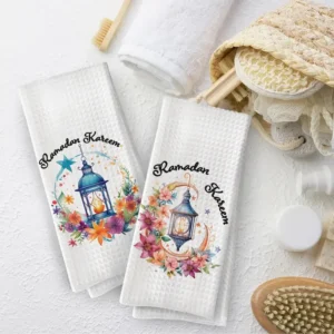 2pcs Ramadan Kitchen Towel Set