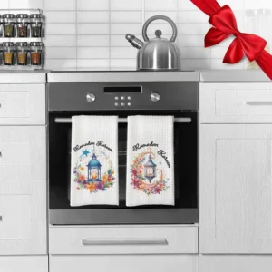 2pcs Ramadan Kitchen Towel Set
