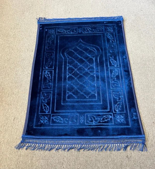 Prayer Mat (thick) Blue
