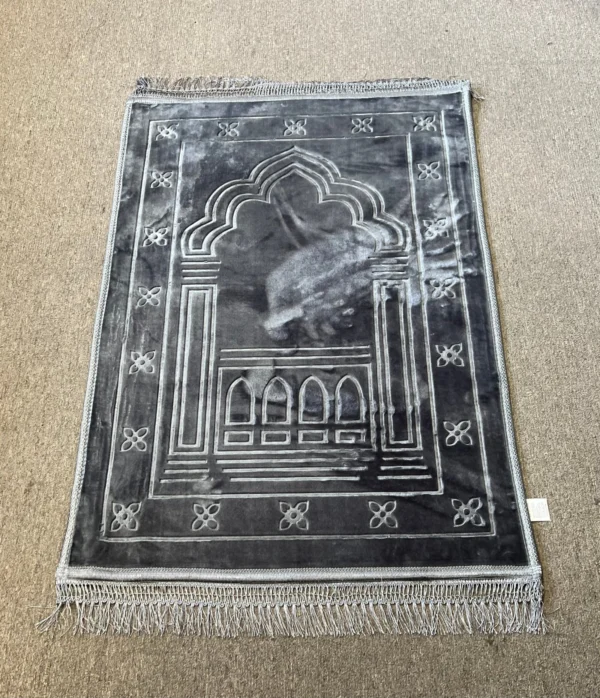 Prayer Mat (thick) Grey