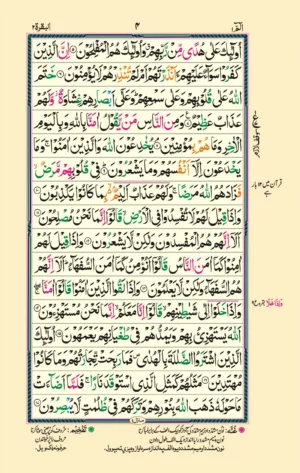 Quran Majeed (16 Lines.Indo Pak Colour –