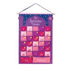 Ramadan Calendar Pink/Purple