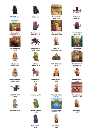 Muslim Heroines – For Kids
