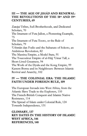A Short History of Islamic West Africa: