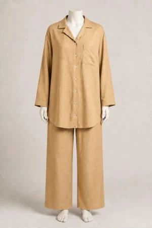 Polyester Cotton Tunic & Trouser Set