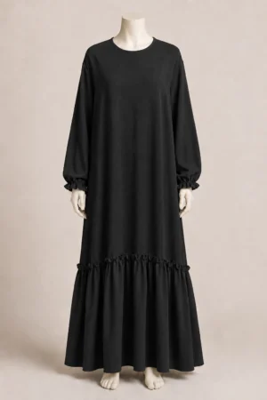 Polyester Cotton Long Dress