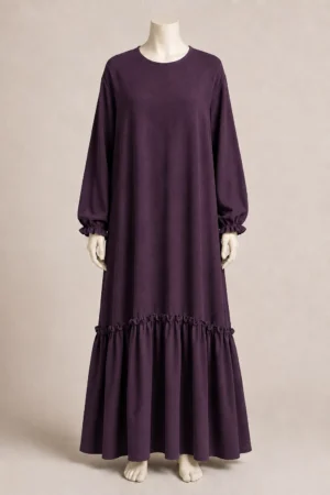 Polyester Cotton Long Dress