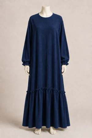 Polyester Cotton Long Dress
