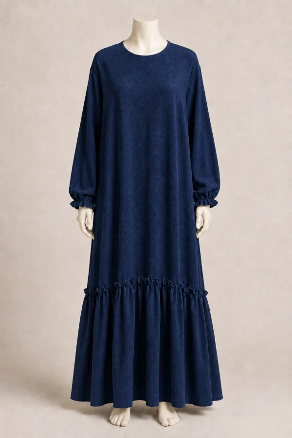 Polyester Cotton Long Dress